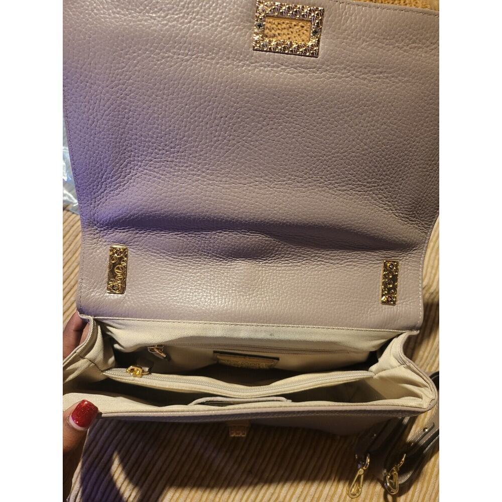 Valentino Alice Taupe leather bag, classic $1095 - Picture 12 of 12